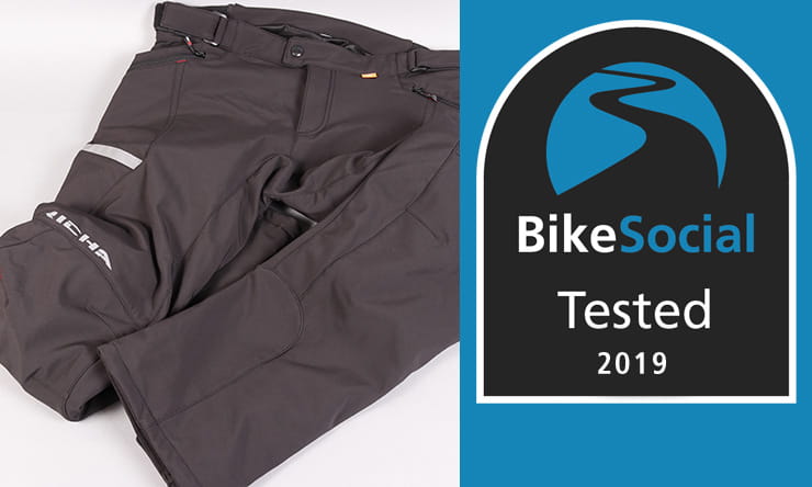 Tested: Richa Softshell waterproof motorcycle trousers review